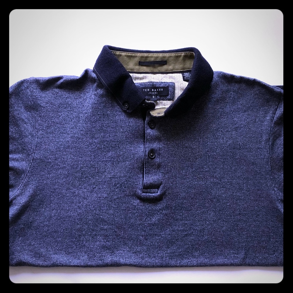 Ted Baker LONDON small 100% Cotton Polo -SOLD